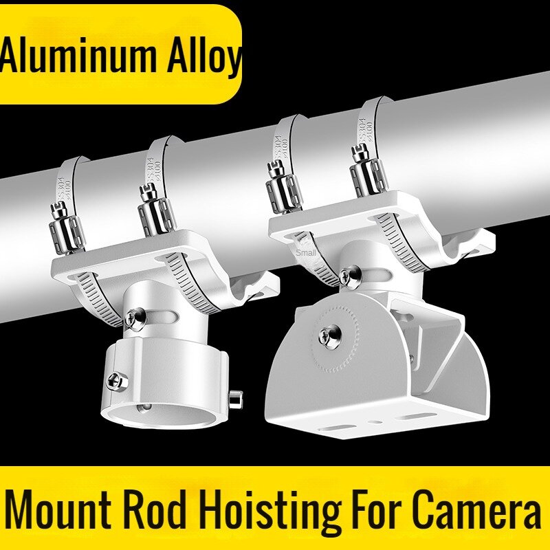 Barra de montaje de aleación de aluminio, soporte de techo de pared de elevación para cámara CCTV Speed Dome Bullet, poste Vertical colgante para interiores y exteriores