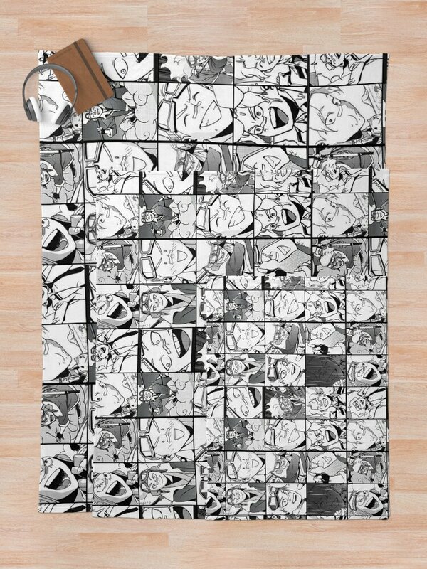 Oboro Shira kumo-Collage Schwarz-Weiß-Version Decke Bett modische Schlafsack weiche Decken