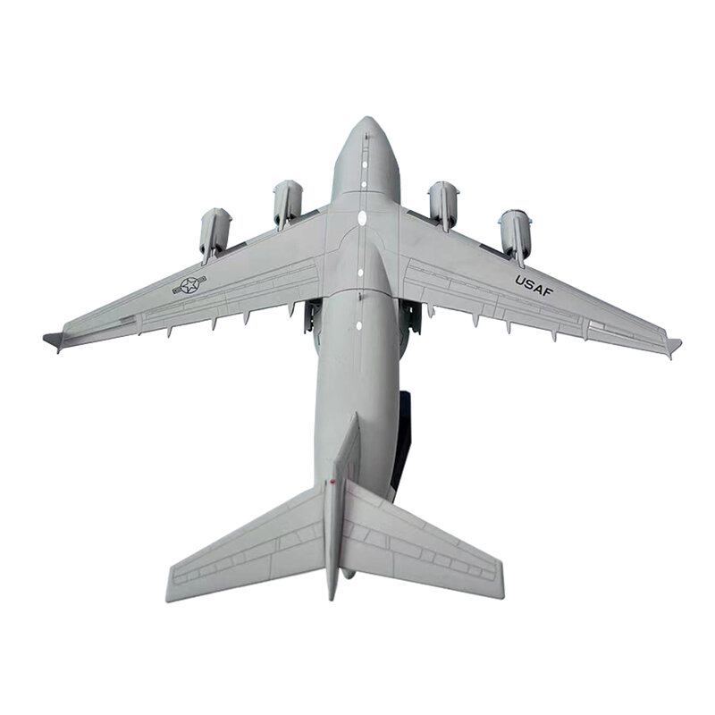 子供のための金属製のダイキャスト飛行機モデル,おもちゃの贈り物,1:200スケール,us C-17,c17,globemaster iii,戦略,トランスポート,飛行機