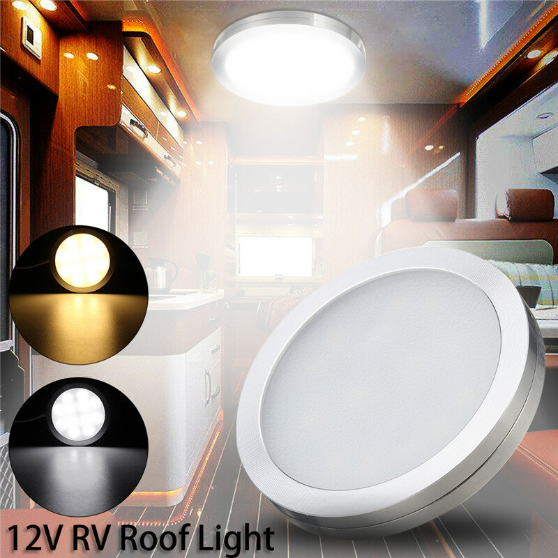 2/4/6PCS Led Downlight 12V Ceiling Light 2W Recessed Down light Round Led Panel Light Spotlight Indoor Lighting