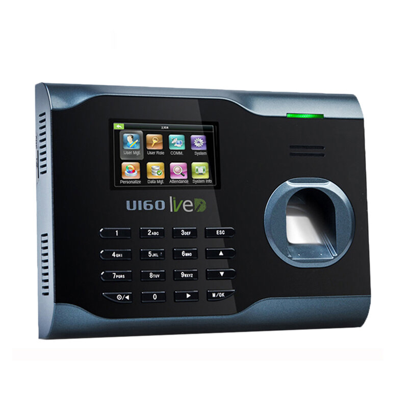 ZK U160 WIFI TCP/IP USB biometrico impronte digitali tempo di presenza orologio registratore di presenze dei dipendenti scheda RFID opzionale