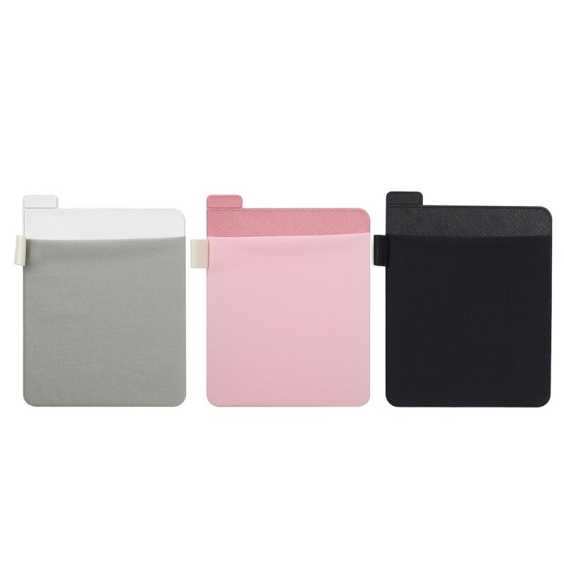 Portable Hard Drive Sleeve for Laptop Reusable Adhesive Stick On External Hard Drive Carrying Case Travel Pocket Pouch Dropship