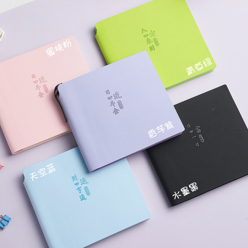 New Office Home Tally Book Small Portable Daily Family Financial Notebook Student Stationery