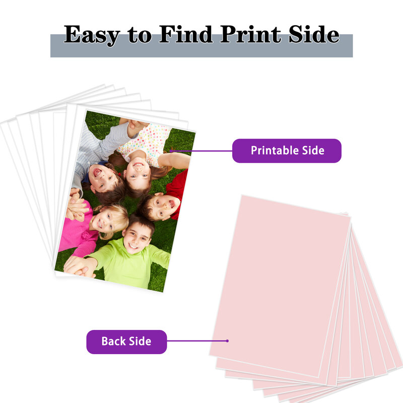 HUSPER sublimasi kertas A4 8.3x11.7 inci 100 lembar untuk setiap Printer Inkjet yang cocok dengan tinta sublimasi 100g