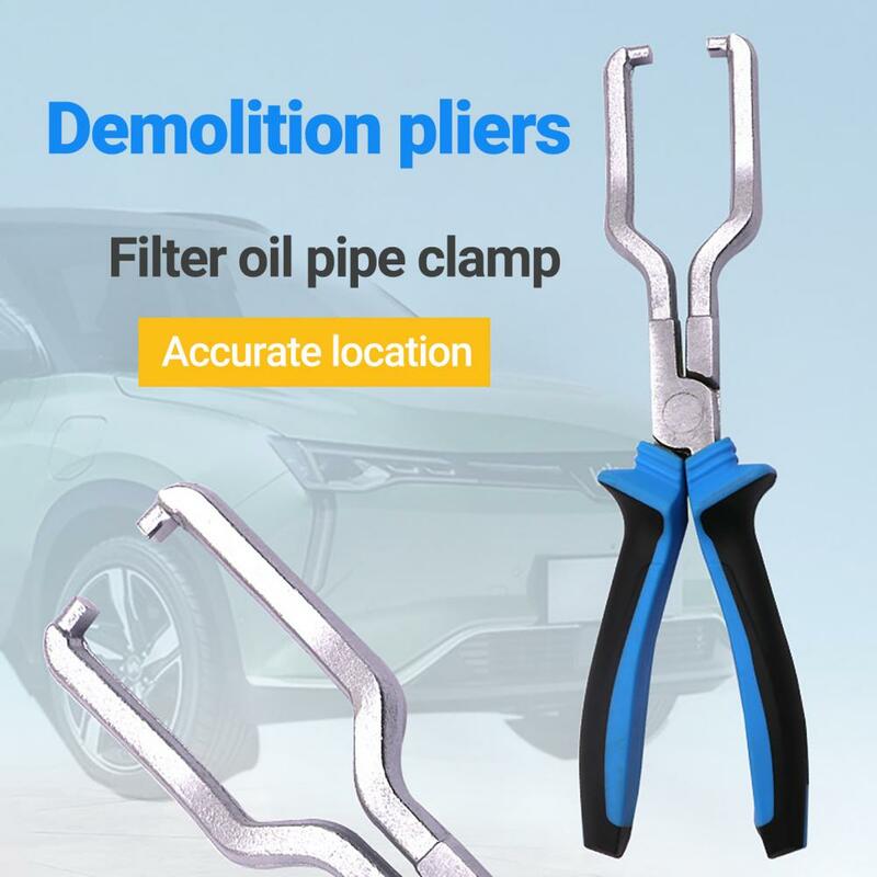 Useful Fuel Hose Disassembly Pliers Nickel-iron Alloy Steel Compact Wear-resistant Fuel Hose Pliers Stable Bite