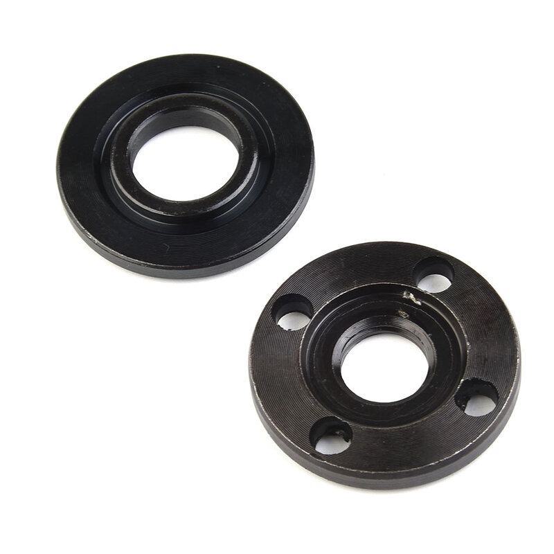 M14 Thread Replacement Angle 40mm Diameter Grinder Inner Outer Flange Nut Set Tools Suitable For 14mm Spindle Thread