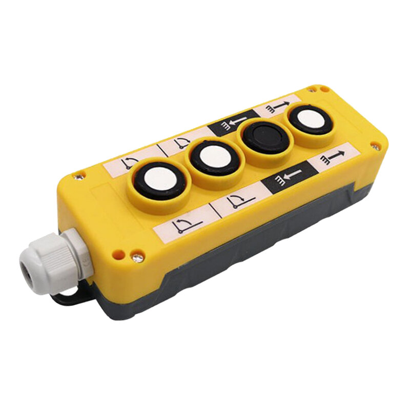 ABS пластиковый 2/3/4 кнопочный переключатель, водонепроницаемый переключатель аварийной остановки для детской подвесной станции управления