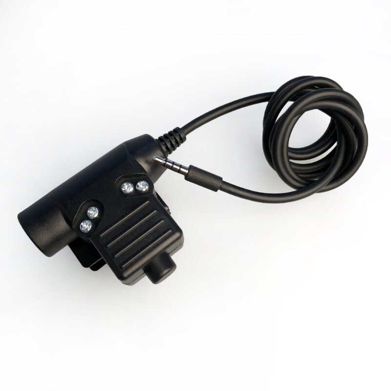 U94 PTT Nghe Quân Sự Adapter cho Z-Tactical cho điện thoại Điện Thoại Động Đầu Cắm 3.5mm