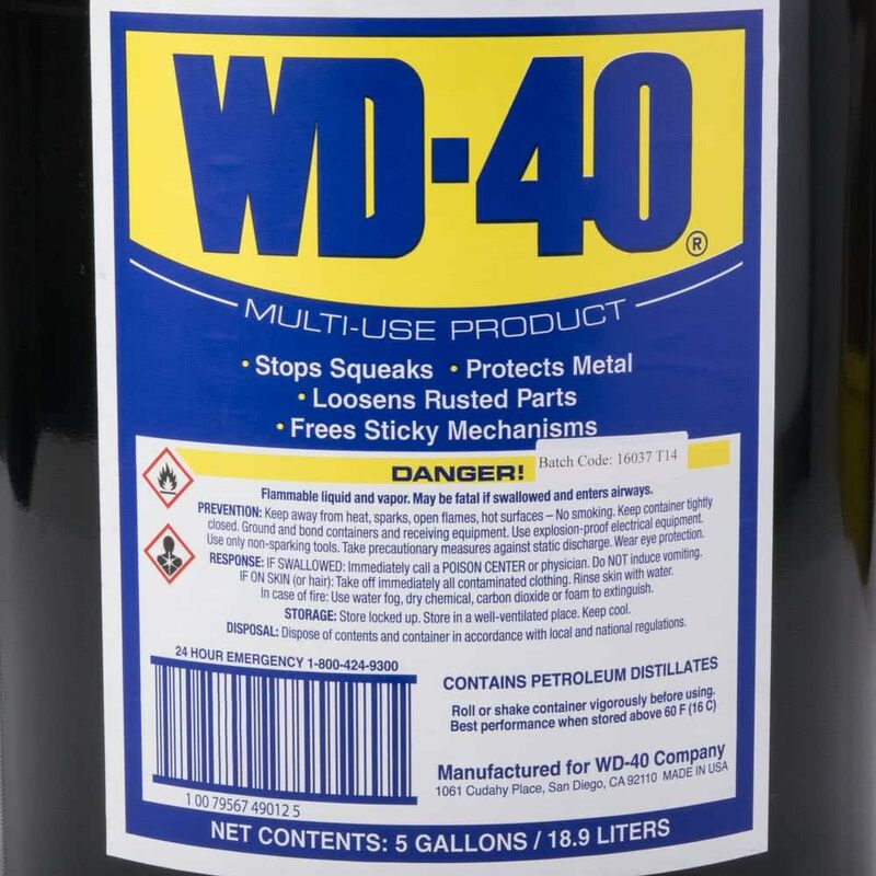Formula originale al WD-40, prodotto multiuso, un gallone