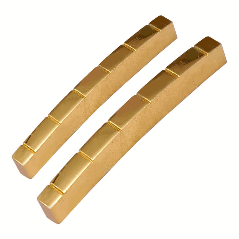 Achieve Improved String Stability and Playability with Brass Plated Nut for TL ST Electric Guitar  42MM43MM Size