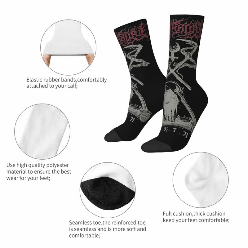 Chaussettes de sport confortables pour hommes et femmes, Lorna Shore Merch, Produit chaud, Death Metal, Musique, Toutes saisons