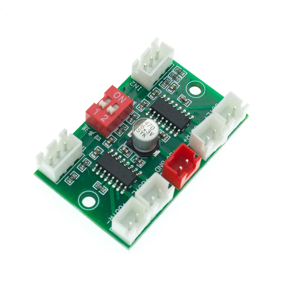XH-A156 Quad PAM8403 Digital Audio Amplifier Board Module USB5V Powered DIY Mini Amplifier 4*3W Output with Cable
