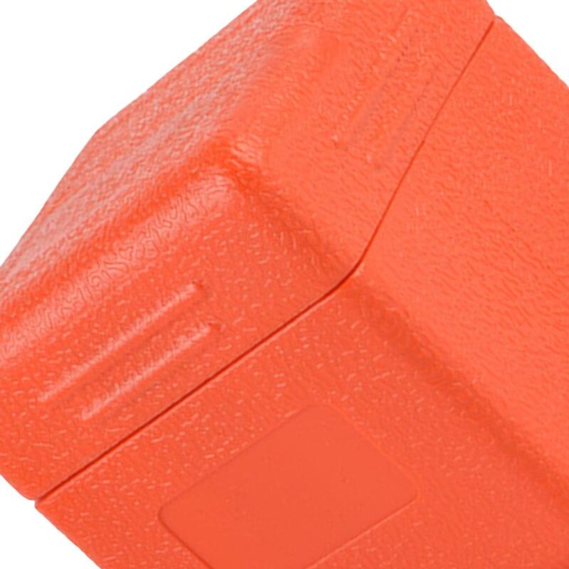 صندوق تخزين موقد التخييم ، علبة فرن بلاستيكية مع غطاء ، Orange10 x 9x9 سنتيمتر ، 2 3 5