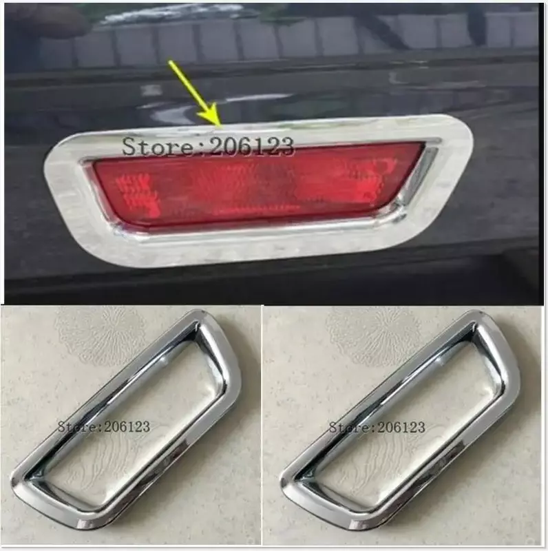 Auto Abs Chrome Body Back Staart Rem Skid Licht Lamp Frames Stok Styling Cover Trim Voor Nissan Teana Altima 2013 2014 2015