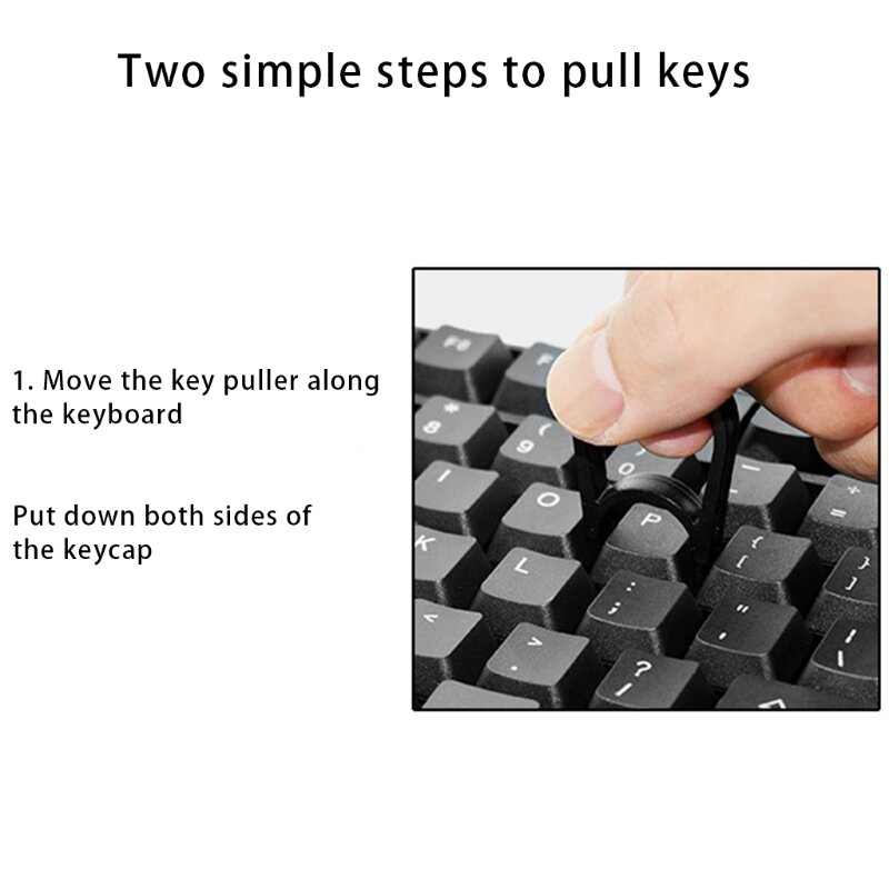 Penutup Tombol dan Penarik Sakelar untuk Alat Pelepas Tutup Kunci Pembersih Keyboard Komputer P