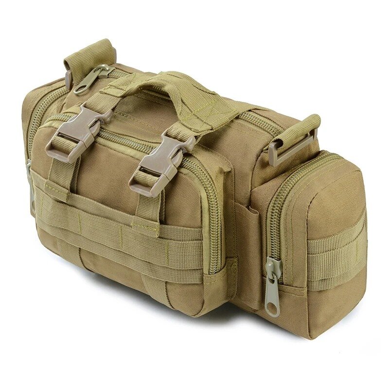 Военная тактическая поясная Сумка Molle для спорта на открытом воздухе, нагрудная сумка, камуфляжный рюкзак через плечо, многофункциональная сумка