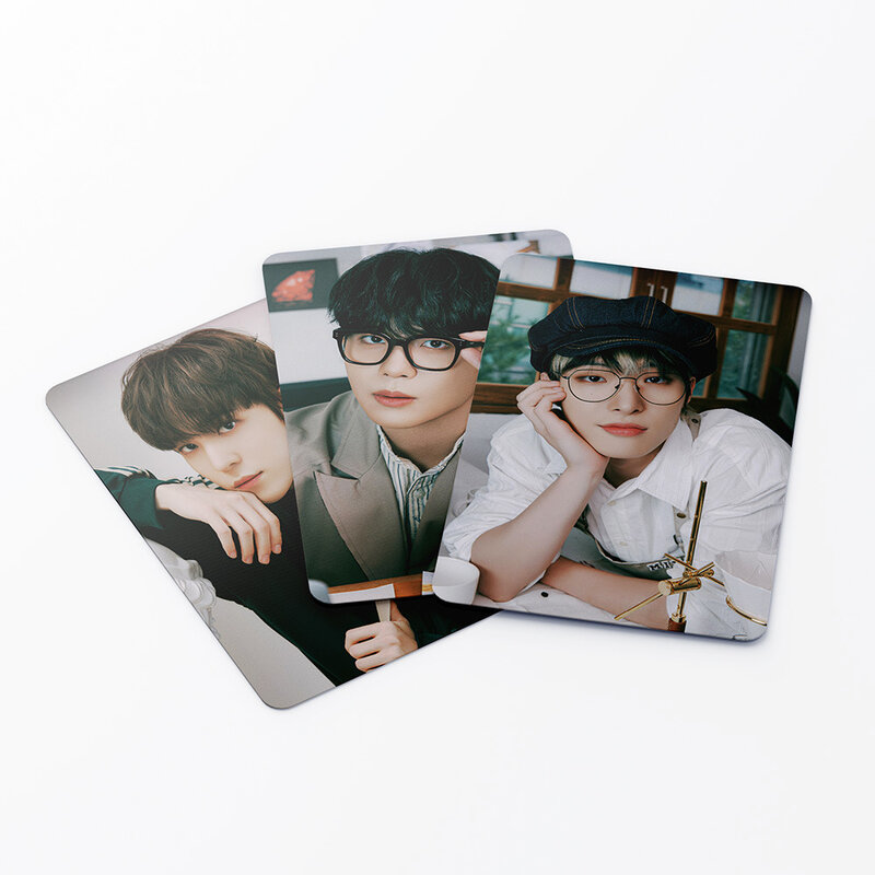 54pcs/set Kpop ATEEZ BEYOND Lomo Cards High quality HD photocard for fans collection Gift K-pop ATEEZ Celebrate album Postcard
