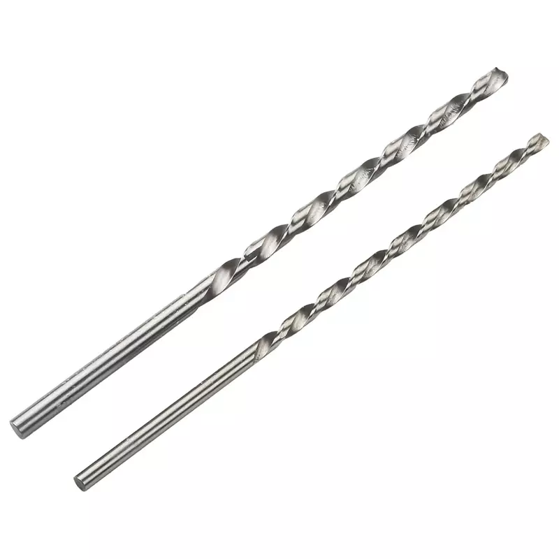 10Pc Extra Long HSS High Speed Steel Drill Bit 2mm/3mm/3.5mm/4mm/5mm Bits Automatic Punch Hand Tool For Metal Wood Glass