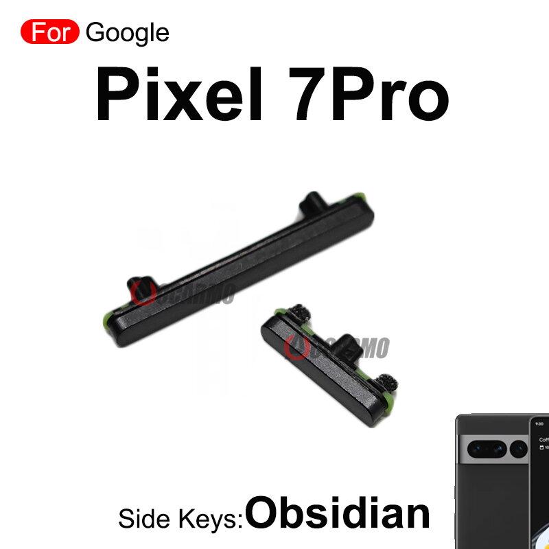 Pièces de rechange pour Google Pixel 7 7Pro Pro, bouton latéral, boutons de volume d'alimentation prédire