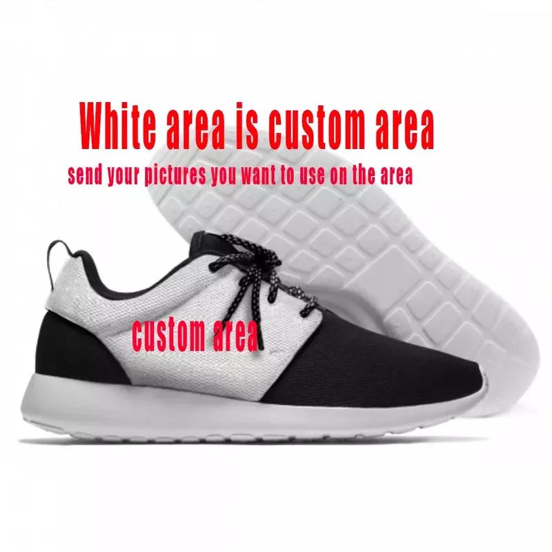 Personalizado leve respirável sapatos casuais, personalizar vários tênis, diy, qualquer que você quer, 3d impresso, amantes sapatos, novo