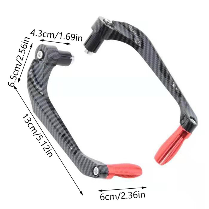 Motorcycle Aluminum Alloy Handlebar Brake Clutch Lever Hand Guard Protector Modification Accessories Handguard