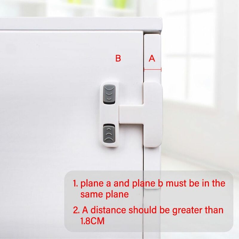 سهلة الاستخدام دائم متعدد الوظائف المنزل الثلاجة قفل خزانة الطفل سلامة قفل الثلاجة قفل سلامة الطفل قفل