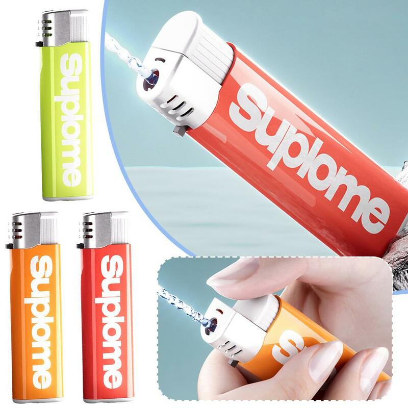 Water Spray Lighters Prank Squirter Toys Water Sprinkler Kids Outdoor Swimming Pool Beach Summer Party 3 Colors Available