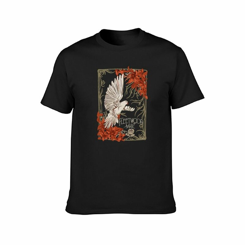 Fleetwood Mac T-Shirt Effen Anime T-Shirts Voor Heren Katoen