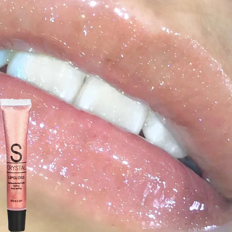 12 Colors Glitter Lip Gloss Pearlescent Shimmer Liquid Lipsticks Moisturizing Nutritious Long Lasting Lip Tint Makeup Cosmetic