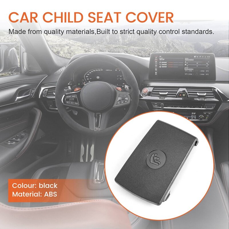 Car Rear Child Seat Fixing ISOFix Cover for BMW 3 Series F35 F30 F31 F20 F21 F22 F80 M3 F34 X1 E84 E90 E87 52207319686