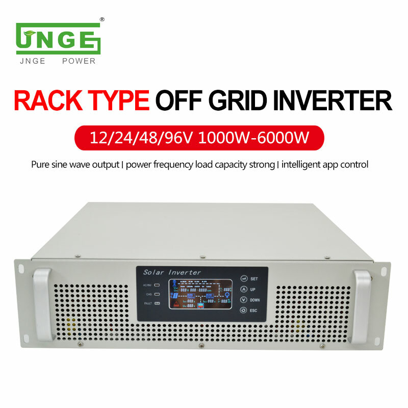 Гибридная Солнечная система Инвертор/зарядное устройство 6 кВт 48 В постоянного тока 230 В переменного тока монтируемый в стойку инвертор