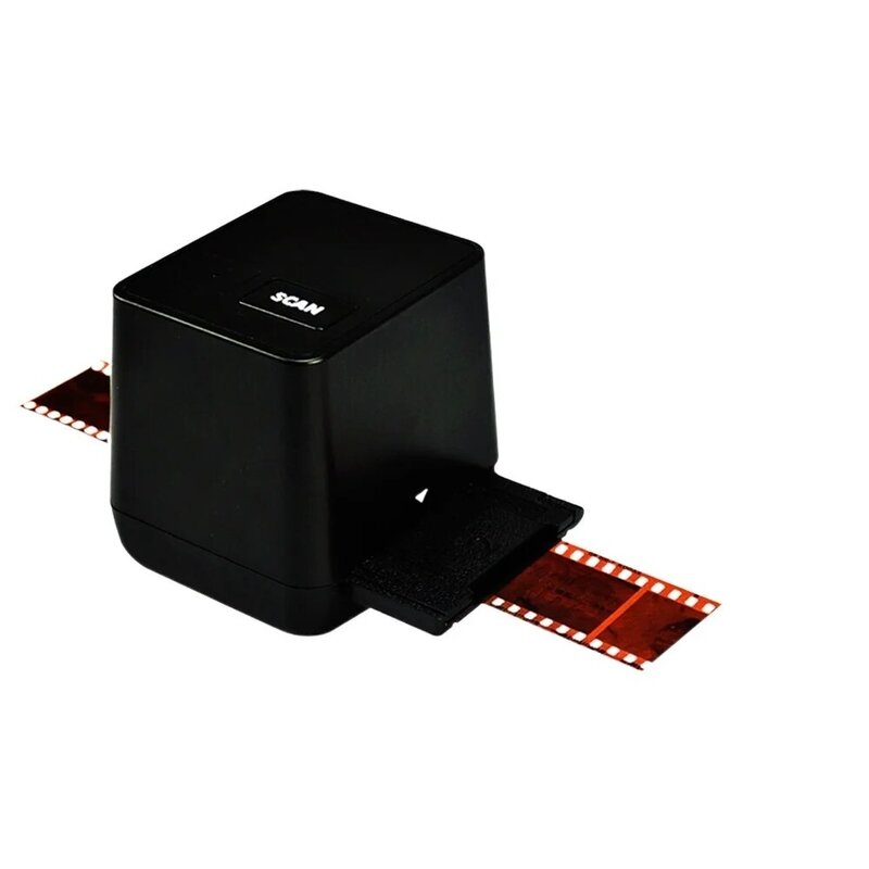 Escáneres de película negativos portátiles, convertidor de película deslizante de 35mm, 135, Imagen Digital fotográfica, 17,9 megapíxeles, película deslizante monocromática, nuevo