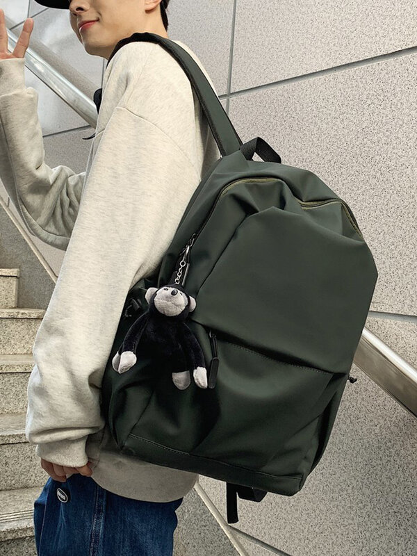 배낭 대용량 남성 캐주얼 방수 여행 가방, 컴퓨터 가방, 조기 고등학교 및 대학생 배낭