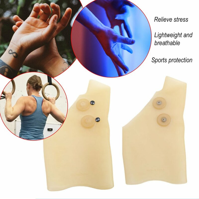 Sport terapia magnetica guanto da polso Gel di Silicone artrite sollievo dal dolore guanti supporto per il polso guarigione giunti correttore di pressione guanto