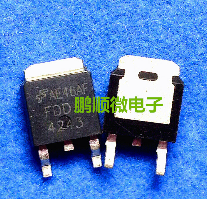 20 قطعة الأصلي الجديد FDD4243 P-قناة المجال تأثير الترانزستور 14A 40V TO252 MOSFET