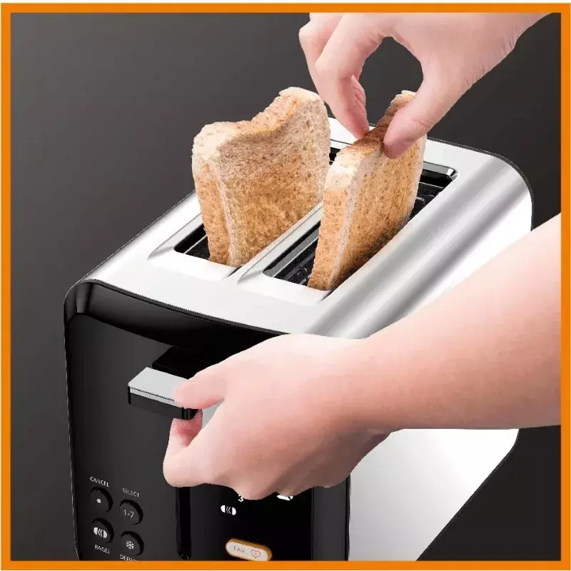 Toster cyfrowy | Urządzenie do robienia śniadania tostadora ze stali nierdzewnej toster tostadora de pan jesteś tego wart