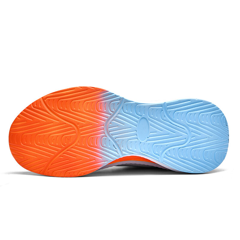 ผู้ชายผู้หญิง Air Cushion สั้น Distanc ตอบสนองรองเท้าวิ่งน้ำหนักเบา Breathable แพลตฟอร์มวิ่งแนวโน้มรองเท้าผ้าใบ Unisex