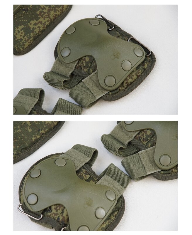 SMTP E1017 EMR เข่า Pads Camouflage เข่า Pads เกียร์ยุทธวิธีเข่าและแผ่นสวมข้อศอก