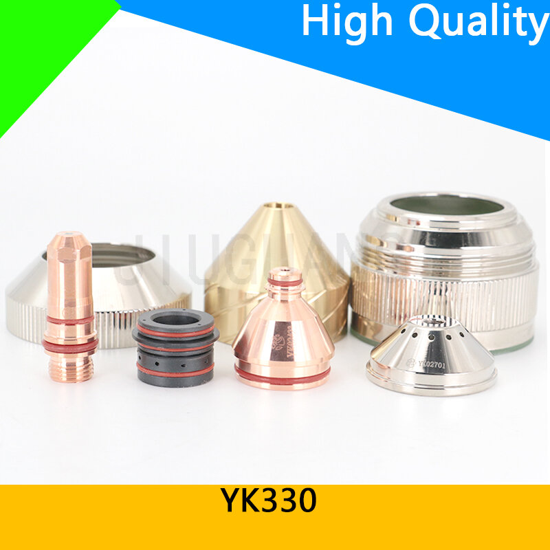 10 sztuk wysokiej jakości elektrody YK330 YK-330 yk330 HuaYuan LGK-300 wycinarka plazmowa końcówka elektrody YK02201