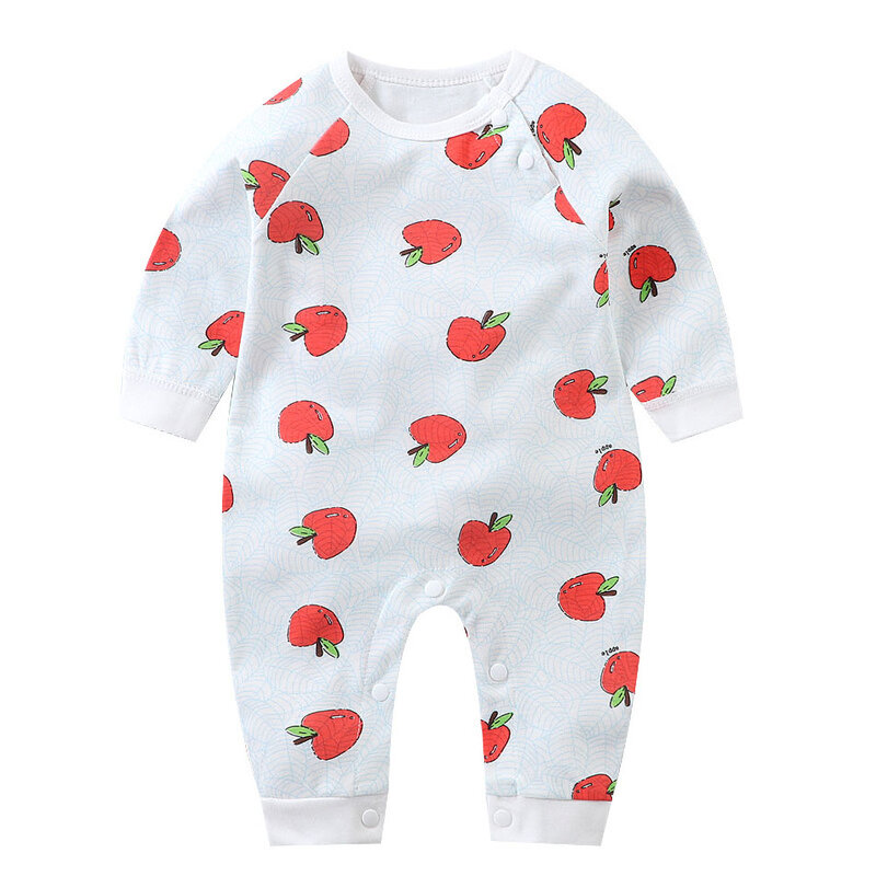 Autumn Newborn Baby Clothes Boy Girl Cotton Cute Long Sleeve Baby Rompers Infant Costume For Kids Jumpsuit One-Piece Clothing