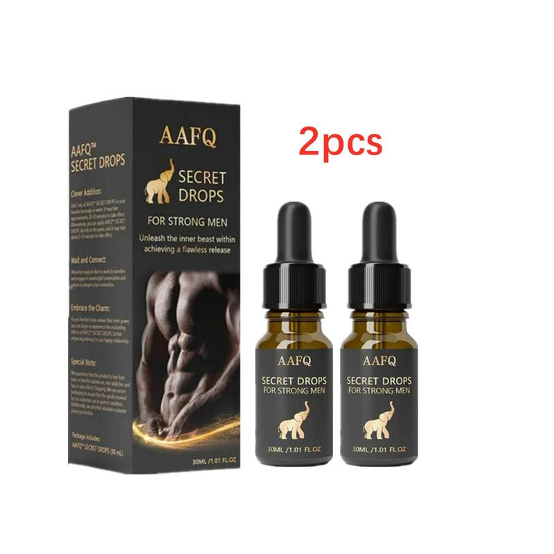 2pcs Secret Drops For Strong Powerful Men Secret Happy Drops Enhancing Sensitivity Release Stress And Anxiety 30ml  Dropshipping