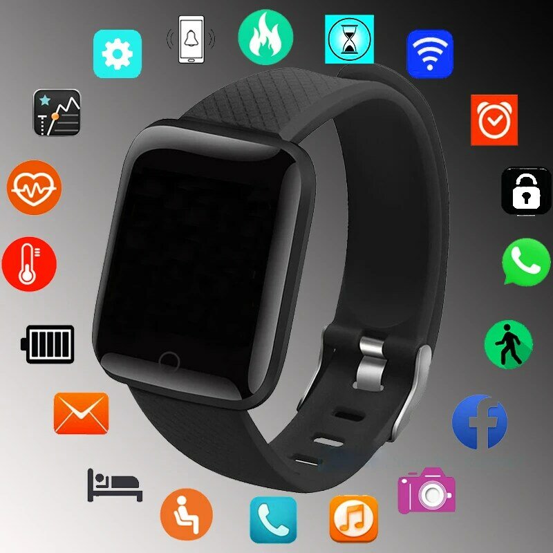 Smartwatch dla dzieci inteligentnego zegarka Fitness dla dzieci chłopcy inteligentny zegar studenci wodoodporne opaska monitorująca aktywność fizyczną zegarki cyfrowe
