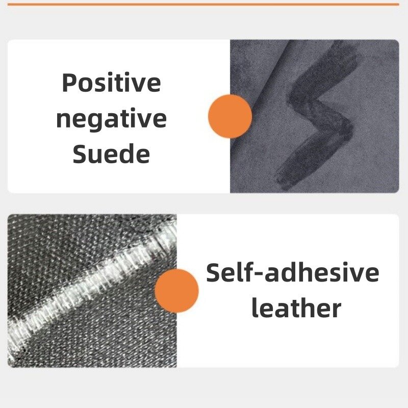 300x50cm gulungan garis beludru lengket kain Suede berperekat tinggi multiwarna untuk stiker kulit Interior mobil jahit DIY