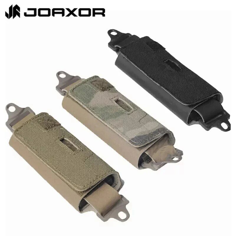JOAXOR Tactical Helmet Counterbalance Weight Bag NVG Pouch for OPS Fast BJ PJ MH Helmet Accessories With Five Counter