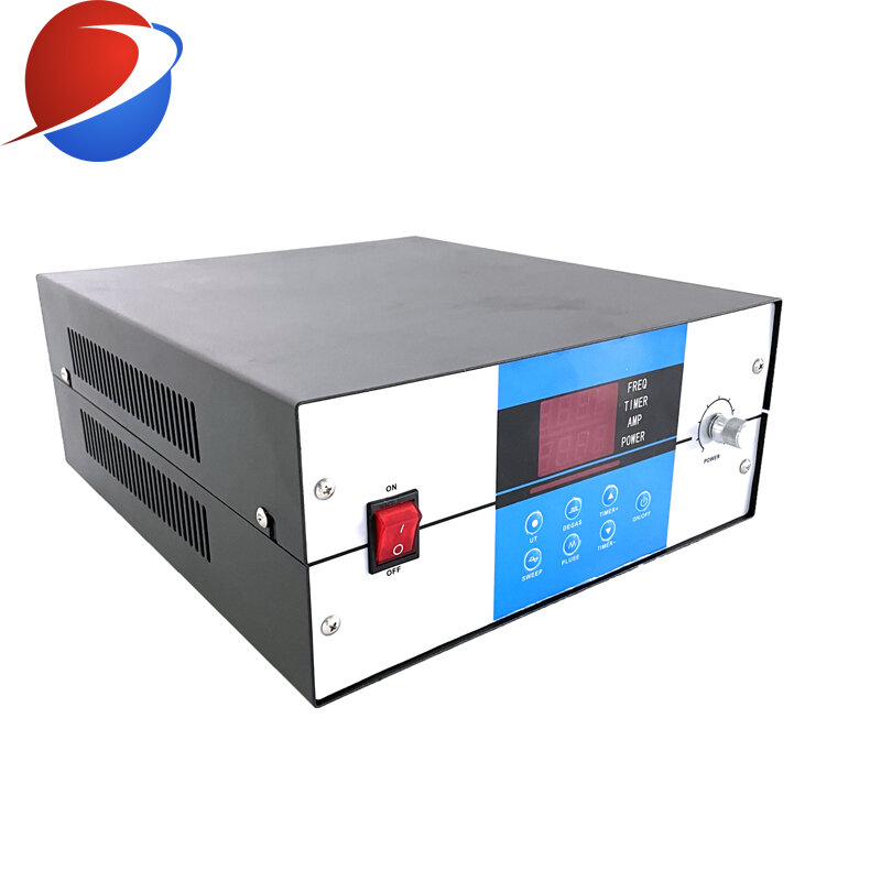 Generatore di ultrasuoni 2000 W 220 V 17 khz/20 khz/25 khz/28 khz/30 khz/33 khz/40 khz con trasduttori ad ultrasuoni generatore di energia