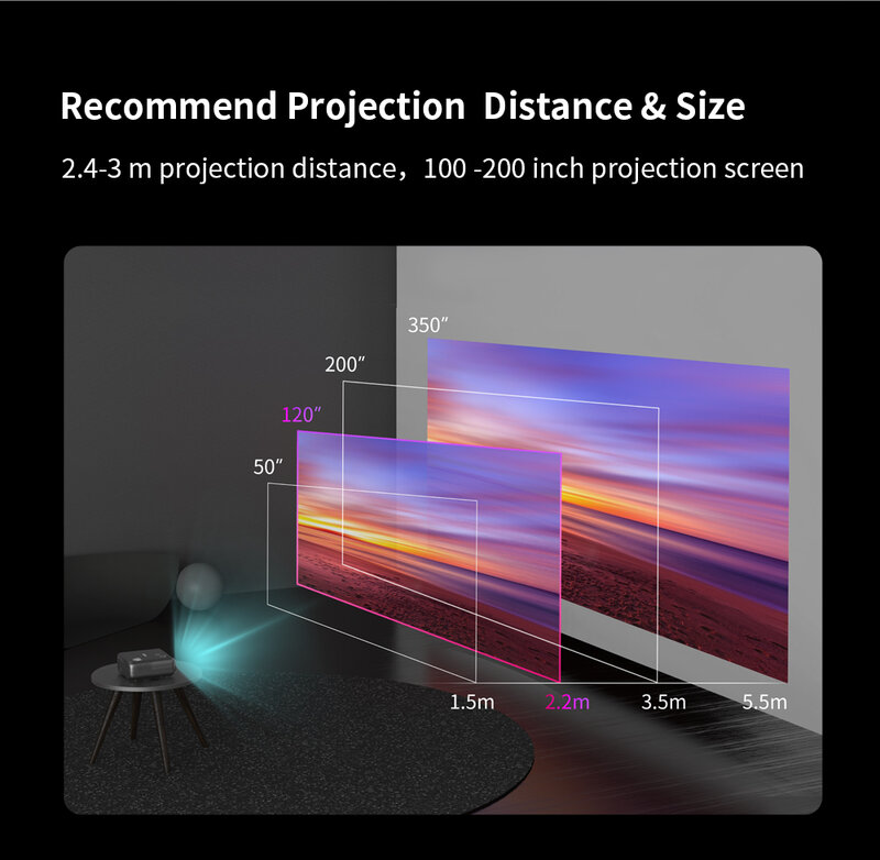 Thundeal full hd projektor 1080p wifi led video proyector td97 heimkino android td97w 4k projektor film heimkino beamer