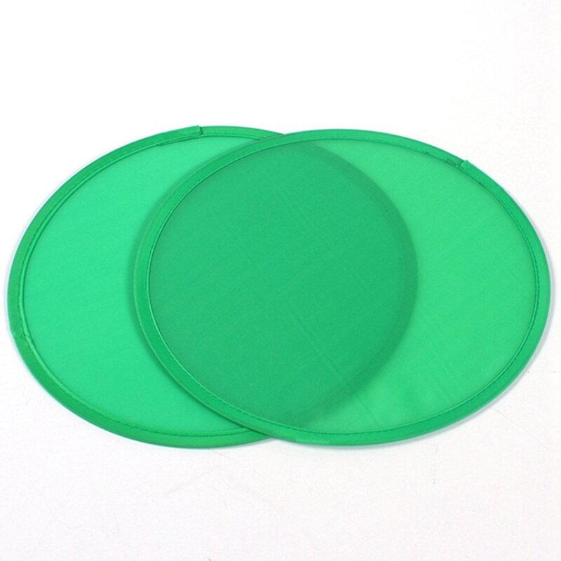 5X składany okrągły wentylator-zielony
