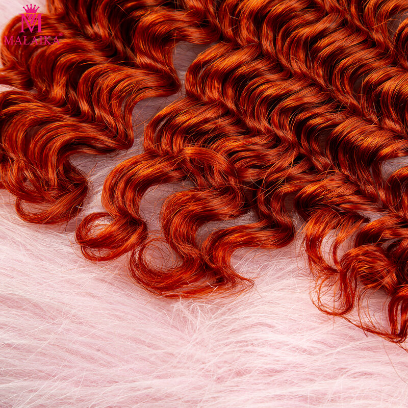 350 Color Deep Wave Bulk Human Hair for Braiding No Weft Virgin Hair Curly Human Braiding Hair Extensions for Boho Braids