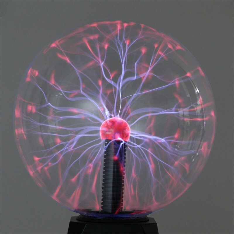 Negative Ionen sprach gesteuerte elektro statische Kugel kreative Lampe Touch Induktion Plasma Magic Ball USB Aufladen Nachtlicht