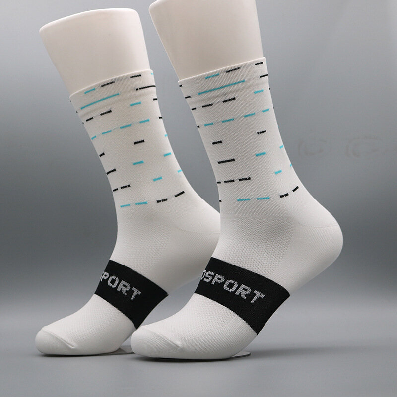 Calcetines deportivos informales profesionales para hombre y mujer, medias transpirables para proteger los pies, para ciclismo, baloncesto y fútbol, 4 pares
